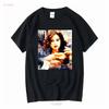 Винтажная ретро футболка Malena Monica Bellucci Fit для фанатов кино с длинным или коротким рукавом, винтажная, стиранная, удобная