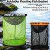Foldable Design Fishing Bait Trap Round Shape Shrimp Trap Net Live Shrimp Cage  Beach Fishing