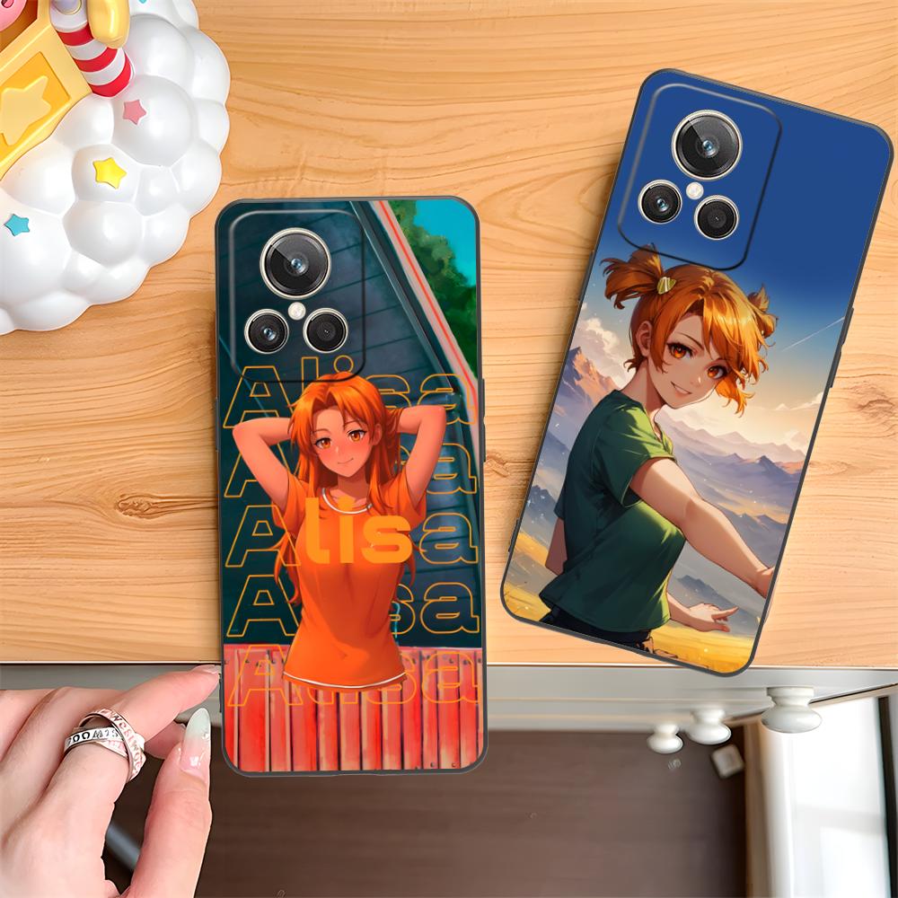 Чехол для мобильного телефона Everlasting Summer Alisa из матового ТПУ для Realme 15 14 13 12 11 10 9 Pro Plus T i Lite 5G, цветная печать