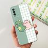 Чехол для Xiaomi Redmi 9T Милый Модный Расписной Чехол Прозрачный Силиконовый Чехол для Телефона Для Xiaomi Redmi 9T Redmi9T Задняя Крышка 6.53'' Сумки
