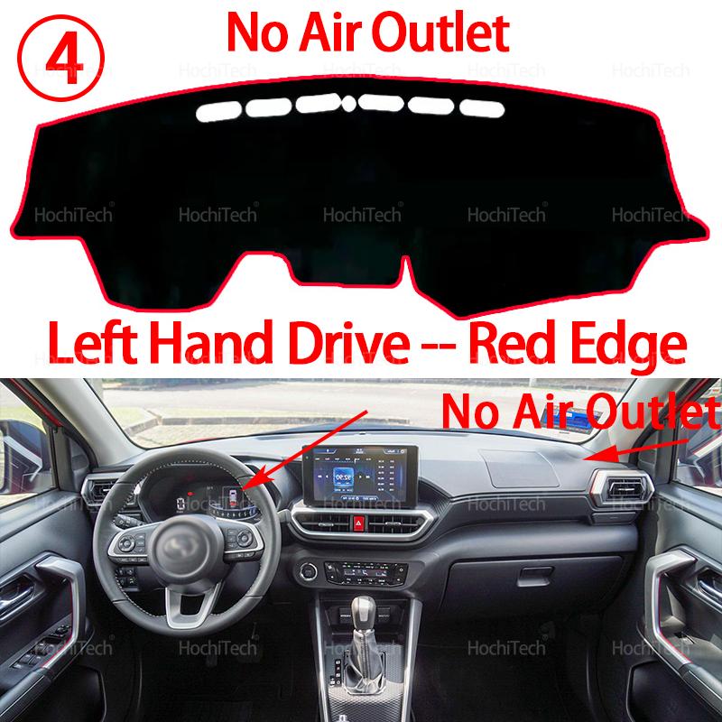 Автомобильный коврик на панель приборов Dash Mat Board Pad Carpet Dashmat Анти-УФ коврики Аксессуары для Daihatsu Rocky Perodua Ativa -2025