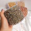 14K Gold-plated Irregular Natural Strawberry Quartz Citrine Moonstone Handmade Loose Chain for DIY Bracelet Necklace Material
