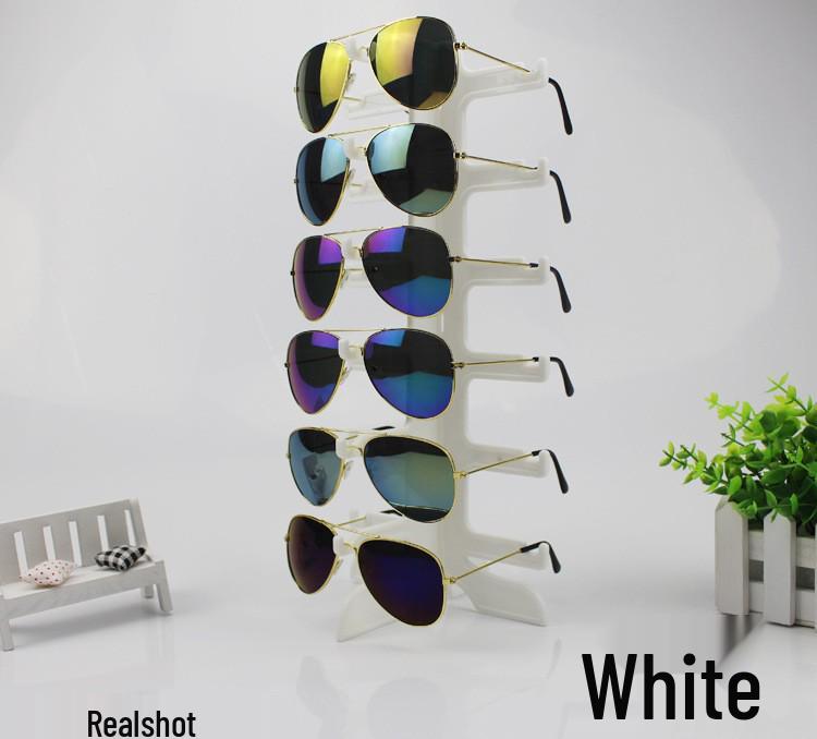 Пластиковая подставка для очков из 6 частей для солнцезащитных очков - Полка-держатель и стойка для хранения