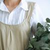 1PC Female Women Apron Cotton Linen Apron Dress Cafe Kitchen Cooking Florist Vintage Dress
