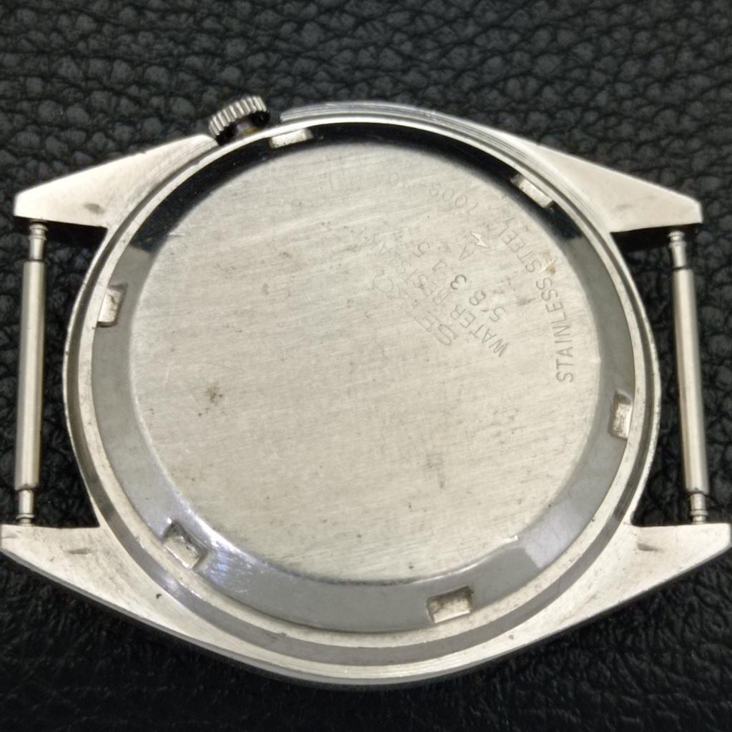 ВИНТАЖНЫЕ МУЖСКИЕ ЧАСЫ SEIKO 5 AUTOMATIC 7009A ЯПОНИЯ СЕРЕБРИСТЫЙ ЦИФЕРБЛАТ a701260-5 R206a-a701260