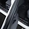 ABCC1 1/4/5Pcs Car Door Sill Scuff Plate Decor Carbon Fiber Stickers For Citroen VTS DS3 DS4 DS5 RD3 Cross Berlingo Jumper Cactus Saxo