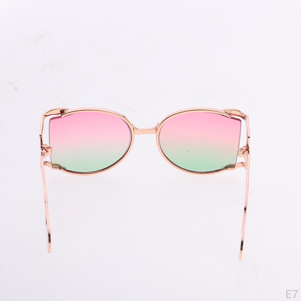 Крутые очки в овальной оправе с цветными линзами для кукол или 15-20 см для самостоятельного изготовления аксессуаров