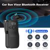 Bluetooth 5.4 Handsfree Car Kit HIFI Speaker Wireless Audio Receiver MP3 Music Player 1000Mah Noise Cancelling Sun Visor Clip