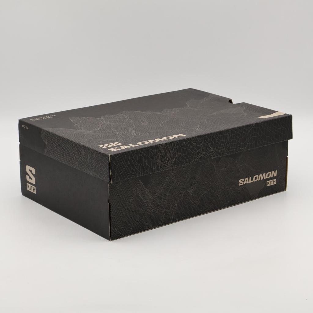 L47773800 KITH Salomon XT-Voyager Морской Синий Сплав Tawny Port (Мужской)