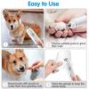 2 Speed Pet Electric Nail Clipper Low-Noise Safe Pet Nail Trimmers USB Rechargeable Durable Pet Nail Grinder Small Medium Puppy