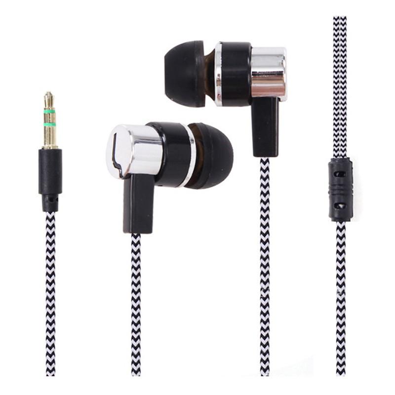 Проводная гарнитура 3,5 мм, наушники-вкладыши, наушники Super Bass, стерео наушники, спортивные наушники для бега для мобильных телефонов MP3, ПК