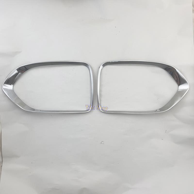 Для Kia Sorento 2008 2009 2010 2011 2012 2013 АБС Хром Автомобильные Аксессуары Хромированные Модифицированные Накладки на Крышки Передних Противотуманных Фар Стиль Наклейки