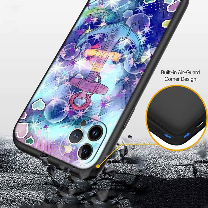 PP1 Anchor Sailor Phone Case for Samsung Galaxy A11 A12 A13 A15 A52S A53 A55 A56 A70 A71 A72 A73 F06 F16 F56 S10 Plus S10e