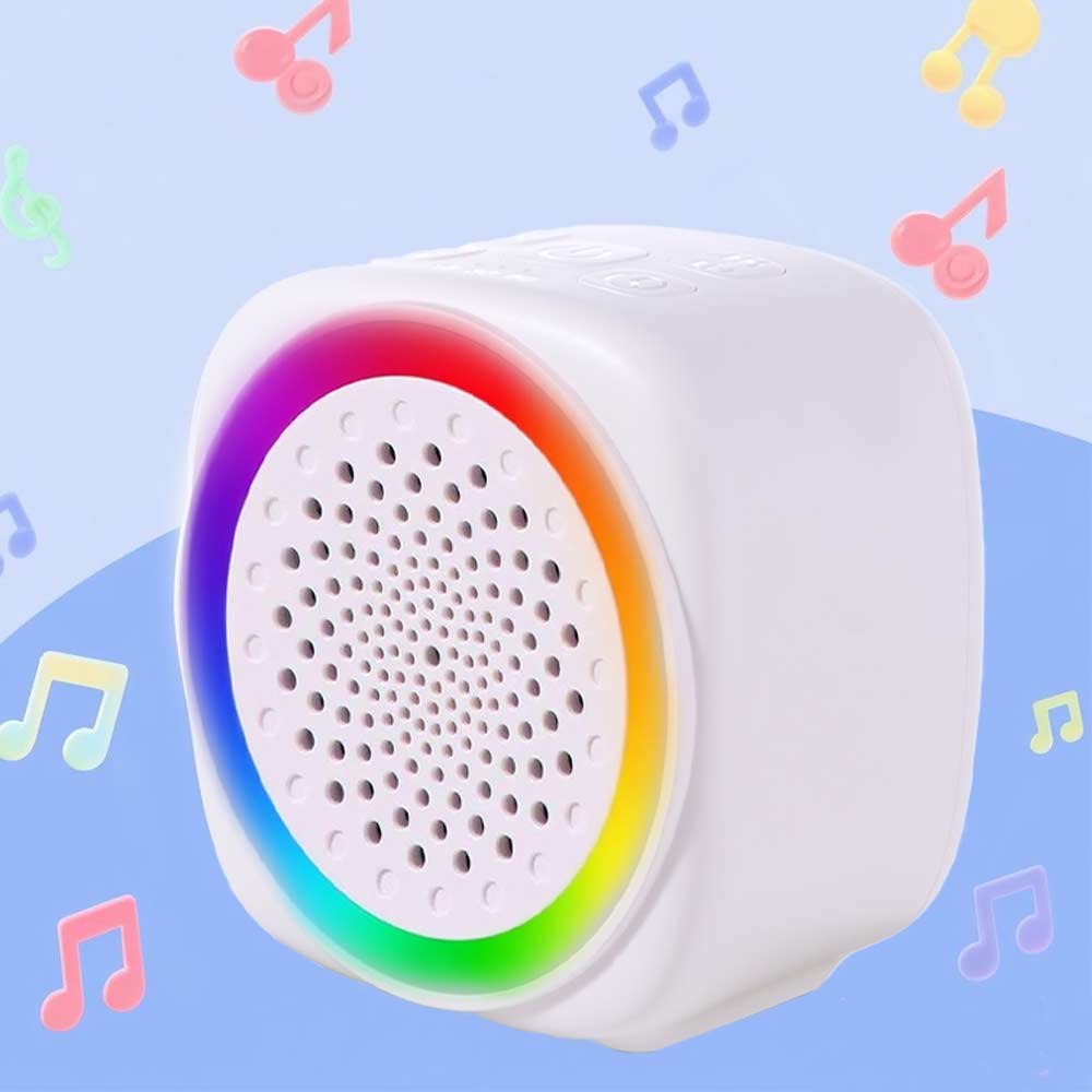with RGB Lighting Sleep Sound Player Night Light White Sleep Machine  Baby Sleeper