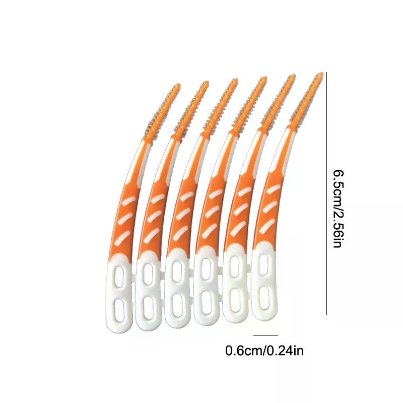 1/5 Коробка Межзубные силиконовые щетки Зубные палочки Зубочистки Межзубные щетки Щетка для чистки зубов Уход за зубами Зубная нить