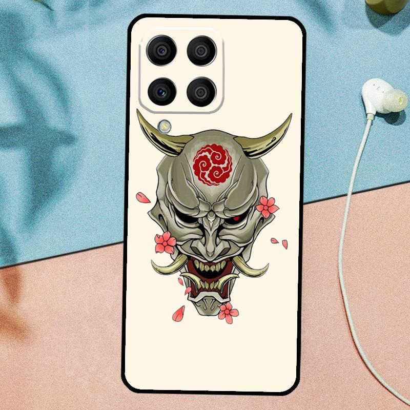 Чехол Oni Hannya Mask для Samsung Galaxy M21 M31 M11 M13 M33 M53 M16 M06 M12 M14 M15 M35 M55 M34 M54 M32 M52