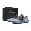 Оригиналы Yeezy Boost 350 V2 Устойчивые к истиранию Устойчивые к истиранию Низкие повседневные кроссовки Унисекс Черно-синие ID4811(Команда373-ЛД)