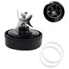 6 Fins for Ninja Blender Replacement Parts ,for Nutri Ninja Auto IQ BL450-70, BL451-70, BL454-70, BL455-70