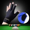 Billiard Three-Finger Gloves Anti Skid Snooker Billiard Cue Glove Left Right Hand Unisex Gloves