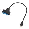 SATA to USB 3.1 Type C Adapter Cable Support UASP 6Gbps Hard Drive Converter Cord for 2.5 Inch HDD SSD
