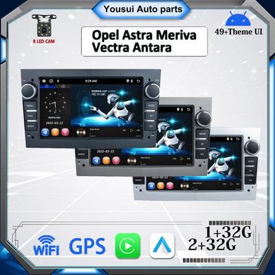 Автомобильное радио Android для Opel para Astra Meriva Vectra Antara Zafira Corsa 2 DIN мультимедиа Carplay GPS 2 + 32 ГБ