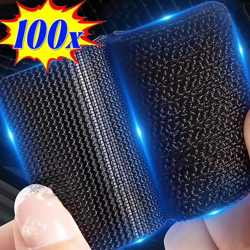 Прямоугольные, квадратные, круглые наклейки для фиксации ковров, двухсторонние, высокоадгезивные, фиксирующие липкие ленты, автомобильные, домашние коврики, противоскользящие наклейки