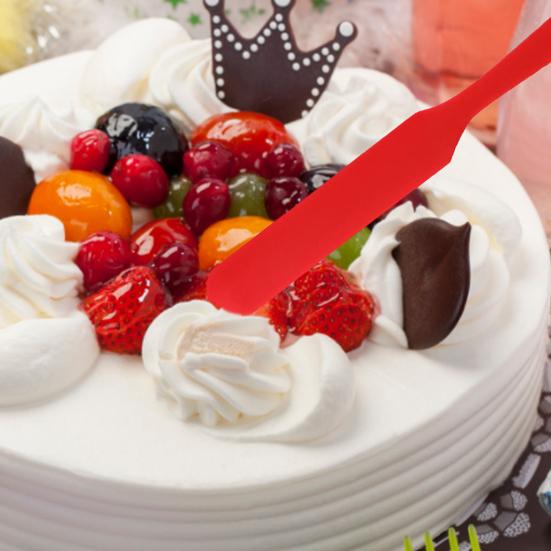 Silicone Jar Spatula Heat-Resistant Jam Spreader Cake Cream Butter Scraper Kitchen Baking Scraper for Jams Butter Frosting