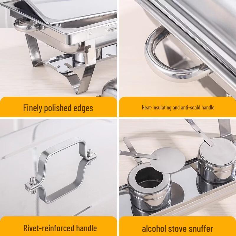 Stainless Steel 9L Buffet Food Warmer