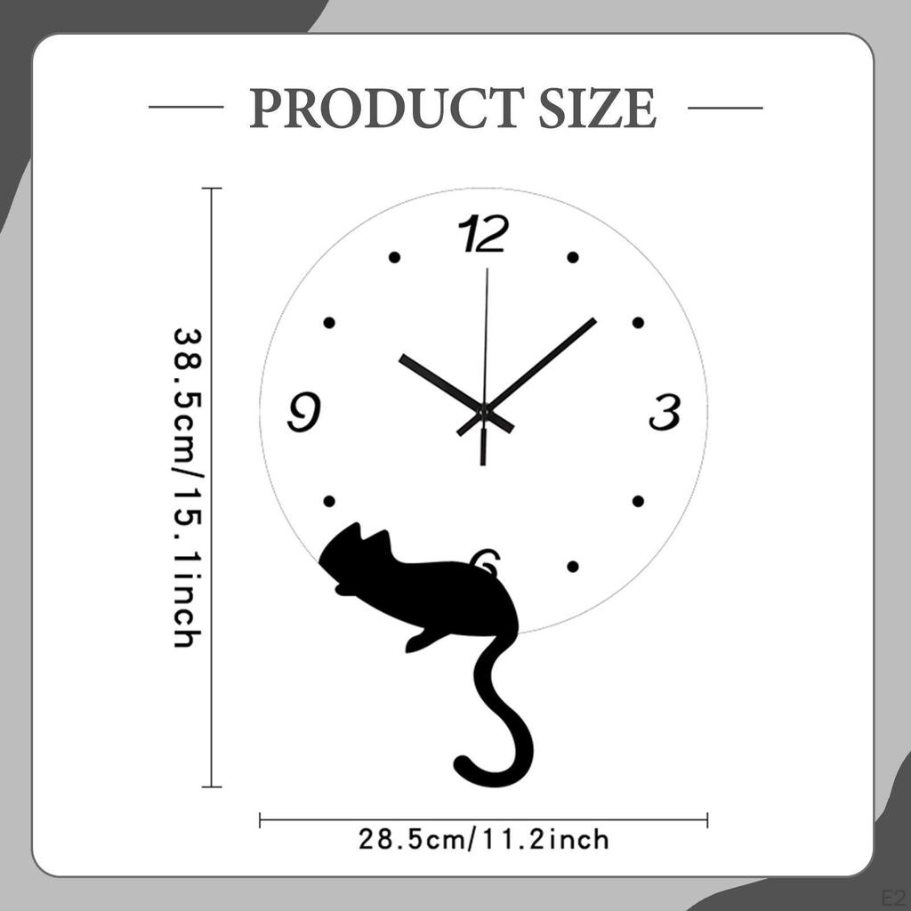 Часы Декор Современная Мода Универсальные Бесшумные Очаровательное Украшение Декоративные для Кухни Студии Детской