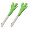 Pureseek Vegetable Plush Toys (2 Pieces) - Otagei Green Onion Cushion, Green Onion Vegetable Plush Toy, Cosplay Goods, Costume Accessories, Costume