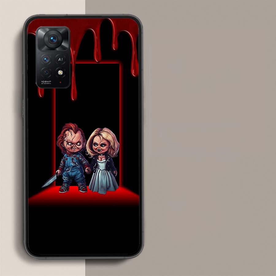 Чехол для телефона из фильма ужасов Кукла Чакки Для Xiaomi Redmi Note 12 Pro Plus 5G 12S 11 11E 11T Pro 10 9 8 7 11S 10S 4G 9T 8T 9S Capa Co