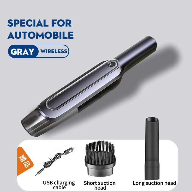 Модернизированный автомобильный пылесос 200 Вт, беспроводной/проводной мини-портативный бытовой автомобильный пылесос двойного назначения для сухой и влажной уборки, принадлежности для дома/автомобиля