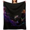 Jellyfish and insects Throw Blanket Kid'S For Decorative Sofa cosplay anime Large Blankets