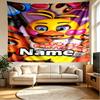 Custom Name Personalized Five Nights at Freddy's Print Tapestry, Wall Art Decor, Bedroom, Dorm, Apartment, LivingRoom, Party Backdrop, Gift for Birthd