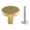 Rust Free and Anti Oxidation Golden Brass Drawer Handles  Round Cupboard Pulls  Long Lasting Beauty for Your Furniture