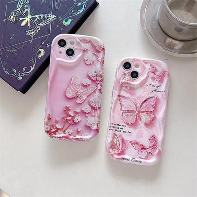 Мягкий чехол в форме волны для Realme 11 C55 C53 Samsung S23 Ultra A53 Redmi Note 12 Note 11 Pro IPhone Vivo Y35 Y02 Tecno Spark 10C, чехол из ТПУ