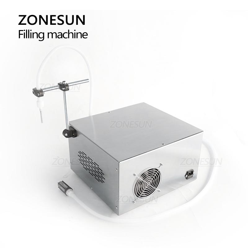 ZONESUN Машина для розлива жидкостей ZS-YG1 Одноголовочная Магнитный насос Наполнитель для бутылок с водой, напитками, соками, духами Поставка 5-3000 мл
