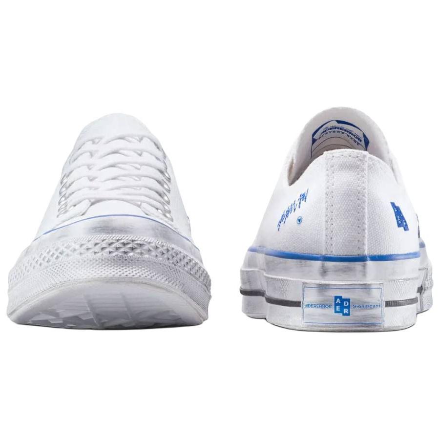 Converse Ader Error X Chuck 70 Low Tofu Oyster Unisex Sneakers Cream Oyster-White Blue A14289C