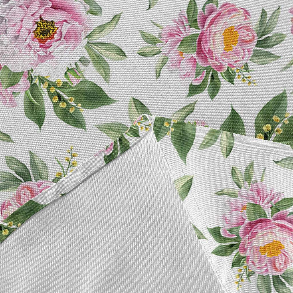 Винтажный узор текстура цветок гибискуса круглая скатерть кухонный декор водонепроницаемая скатерть обеденный журнальный столик чехол