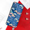 Чехол в японском стиле с цветочной текстурой для Xiaomi 13T 11T 12T 14T Pro 13 14 15 Ultra POCO X7 Pro X3 X5 X6 F5 F6 M6 Pro