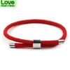 Trendy Thread Bracelet Mens Women Adjustable Red Braslet For Lovers Distance Couple Brazalete Minimalist Yoga Meditation Braclet