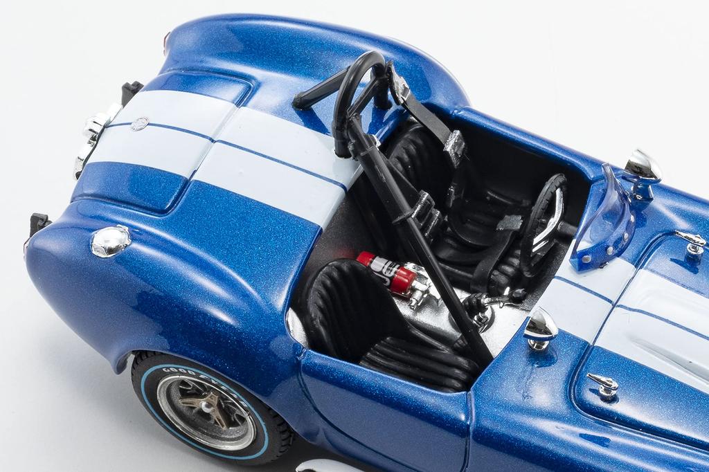 Kyosho Original Shelby Cobra 427 Racing Screen Blue Готовый продукт KS03019MBL 1/43 S/C