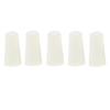 5Pcs Silicone Laboratory Chemistry Rubber Seal Flask Tapered Plugs Stoppers
