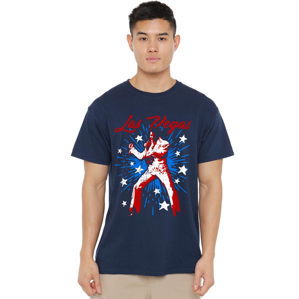 Elvis Presley Unisex Adult Vegas Superstar T-Shirt