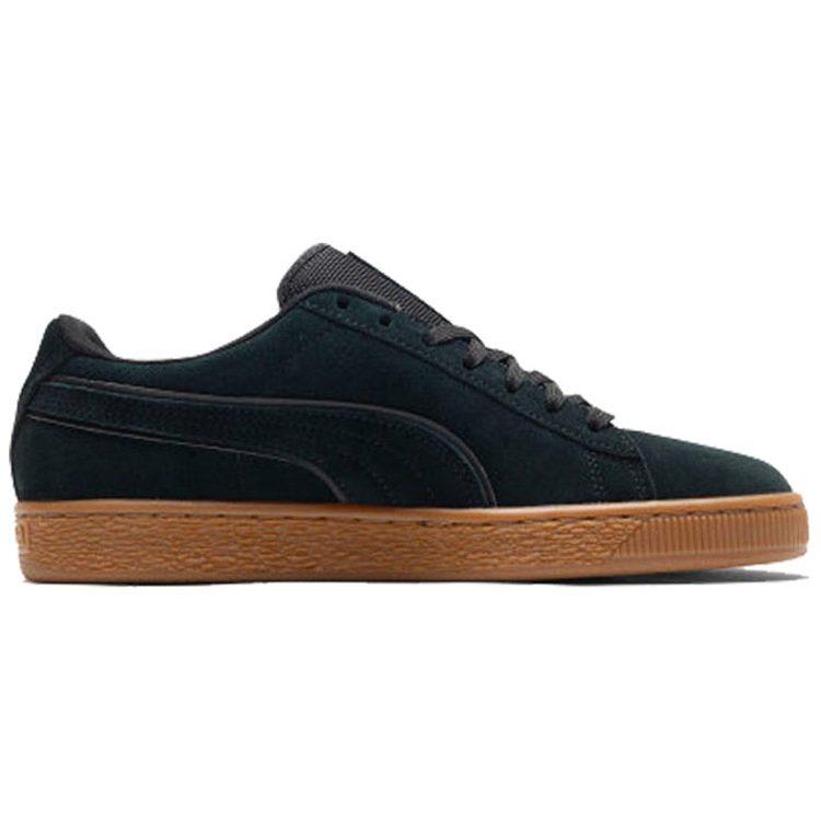 Puma Замша Классика Зимние Черные Унисекс 369885-01