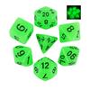 Glow In The Dark DND Dice, 7pcs Luminous Polyhedral Dice Set, Glowing D&D Dice for DND, RPG, Table Games
