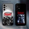 Чехол для телефона Band S-SlipknotS Psychosocial для Samsung S25, S24, S21, S22, S23, S30, Ultra, S20, Plus, Fe, Lite, 5G Черный