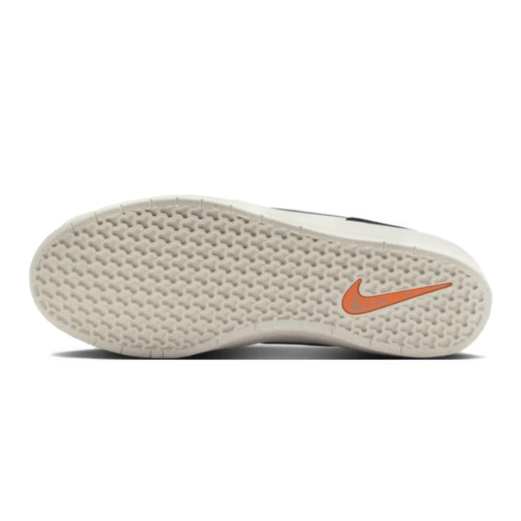 Nike SB Force 58 Cushioning Abrasion Resistant Low top Skateboard Shoes Men's Black White DV5477-012(Team1324-LD)