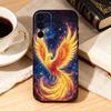 Крутой Арт Феникс Чехол для Телефона для Samsung Galaxy A73,A72,A71,A70,A53,A52,A51,Мягкий Силиконовый Черный Чехол