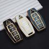 3/4 Buttons Car Key Case Cover Shell Fob for Mitsubishi 2023 Outlander 2022 Smart Remote Key Holder Protector Accessories
